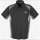 Herren-Poloshirt mit cool way Funktion schwarz/grau (XXXL)