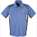 Herren-Poloshirt mit cool way Funktion - Blau - Gr.S-4XL...