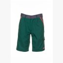 Planam Shorts "Visline" grün/orange/schiefer