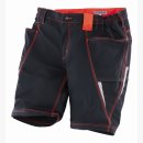 Herren Shorts Terrax Workwear schwarz/neon rot 50