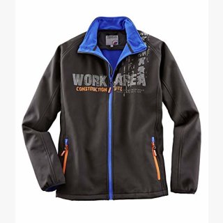 Terrax Workwear Softshelljacke schw/marine 4XL