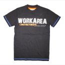 Terrax Workwear Kinder T-Shirt schwarz/marine