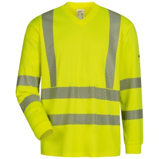 Akkrum UV- u.Warnschutz Langarm T-Shirt gelb