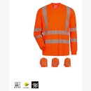 "Lemmer" UV- u. Warnschutz Langarm T-Shirt orange