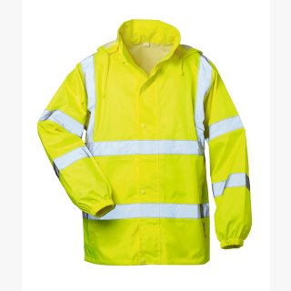 Warnschutz Regenjacke ONNO von SAFESTYLE in gelb 