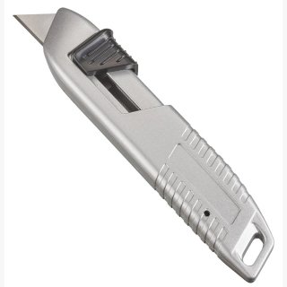 Cuttermesser mit automatischem Rückzug -Metallkorpus-