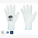 Stronghand Schnittschutz-Handschuh LEVEL B, PU, WEISS, CAT 2