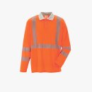 Norit Warnschutz Polo-Shirt langarm orange