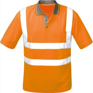 Warnschutz Poloshirt,orange SAFESTYLE EN 471/2 "UWE"