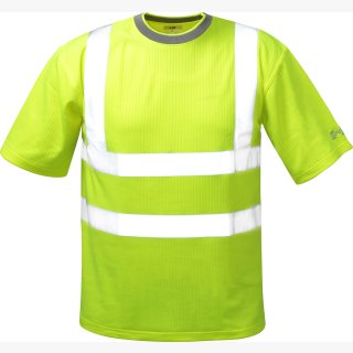 Warnschutz-T-Shirt - fluoreszierend gelb - SAFESTYLE® -***Auslauf***