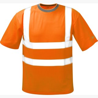 Warnschutz-T-Shirt - fluoreszierend orange - SAFESTYLE® - ***Auslauf***