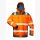 Warnschutz-Jacke 2in1 - elysee® orange/grau