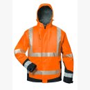 Warnschutz-Winter Softshell Jacke mit Kapuze - elysee® 3XL